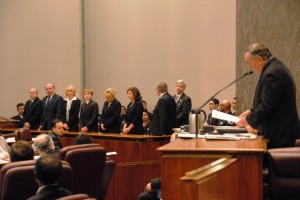 fot. S.Sobczak/ Rada Miasta Chicago uczciła pamięć ofiar sobotniej katastrofy