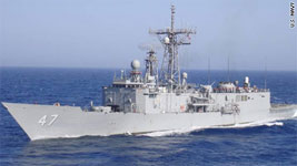 fot.US Navy/ Okręt wojenny USS Nicholas