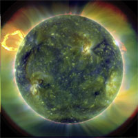 fot.NASA/ Najnowsze zdjęcie słońca