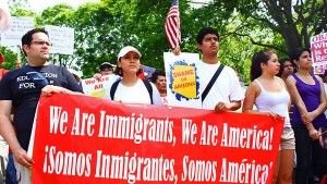 fot.  Flickr - Justin Valas/ Głosy wzywające do przeprowadzenia w USA reformy imigracyjnej stają się coraz głośniejsze