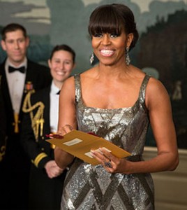 fot.White House/ Michelle Obama ogłasza tytuł najlepszego filmu