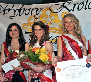 Laureatki wyborów od lewej: Magdalena Eźlakowska, Klaudia Kukułka (Królowa Parady), Anna Cichocka
