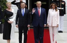 US President Donald J. Trump hosts Polish President Andrzej Duda at the White House, Washington, USA - 12 Jun 2019