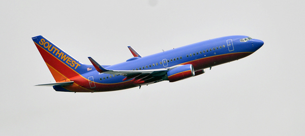 Southwest Airlines Boeing 737-7H4 fot. Justin Lane/PAP/EPA