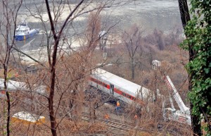 New York Train Derailment Aftermath