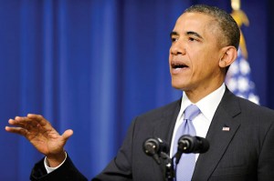 Prezydent Barack Obama fot.Shawn Thew/PAP/EPA