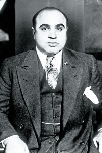Al Capone. portret wykonany okło 1935 roku fot.Wikipedia