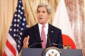 Sekretarz stanu John Kerry fot.Michael Reynolds/PAP/EPA