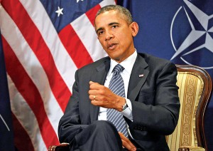 Prezydent Barack Obama fot.Stephanie Lecocq/PAP/EPA