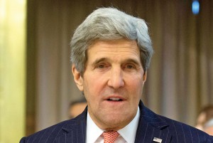 Sekretarz stanu John Kerry fot.Brambatti-Peri/PAP/EPA 