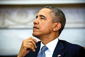 Prezydent Barack Obama fot.Jim Lo Scalzo/PAP/EPA