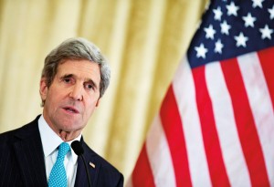 Sekretarz Stanu USA John Kerry fot.Ian Langsdon/PAP/EPA