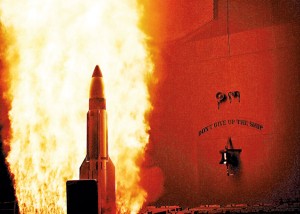 Próba lądowania rakiety w systemie Aegis fot.US Navy/Handout/PAP/EPA 