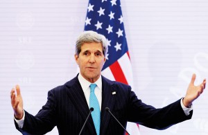 Sekretarz stanu USA John Kerry fot.Mario Guzman/PAP/EPA 