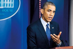 Barack Obama fot.Drew Angerer/EPA 