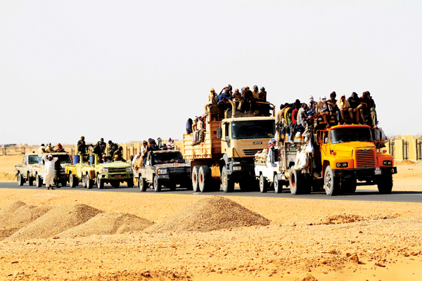 Uchodźcy w Sudanie fot.STR/EPA 