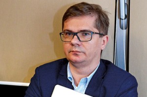 Sylwester Latkowski, redaktor naczelny "Wprost" fot.Radek Pietruszka/EPA