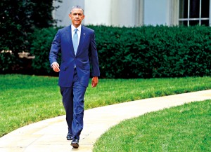 Prezydent Barack Obama fot.Shawn Thew/EPA 
