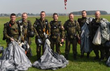 US ambassador to Poland Stephen Mull jumped with a parachute