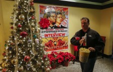 Controversial movie 'The Interview' screens in Atlanta, Georgia.