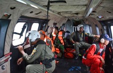 Rescue mission of the crashed Air Asia Airplane