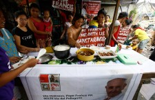 Urban poor welcome Pope Francis