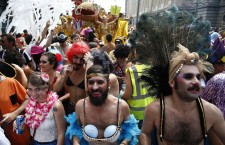 Cordao do Boitata pre-carnival parade