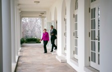President Obama Meets Chancellor Merkel at White House