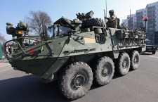 US Army 'Dragoon Ride' in Bialystok