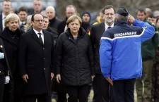 Leaders visit Germanwings crash site in France