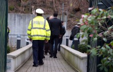 Police investigators search co-pilot house in Duesseldorf