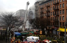 Building Collapse and Fire in New York