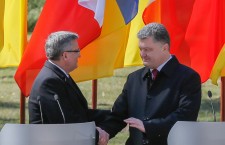 Polish President Bronislaw Komorowski visit to Ukraine