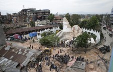 Powerful earthquake hits Nepal