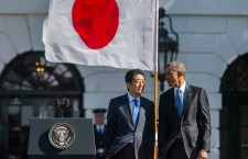 President Obama Welcomes Shinzo Abe to White House
