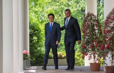 President Obama and Shinzo Abe Hold press Conference at White House