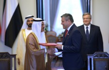 Ruler of Dubai His Highness Sheikh Mohammed bin Rashid Al Maktoum visits Poland
