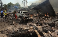 Military Plane Crashed in Medan