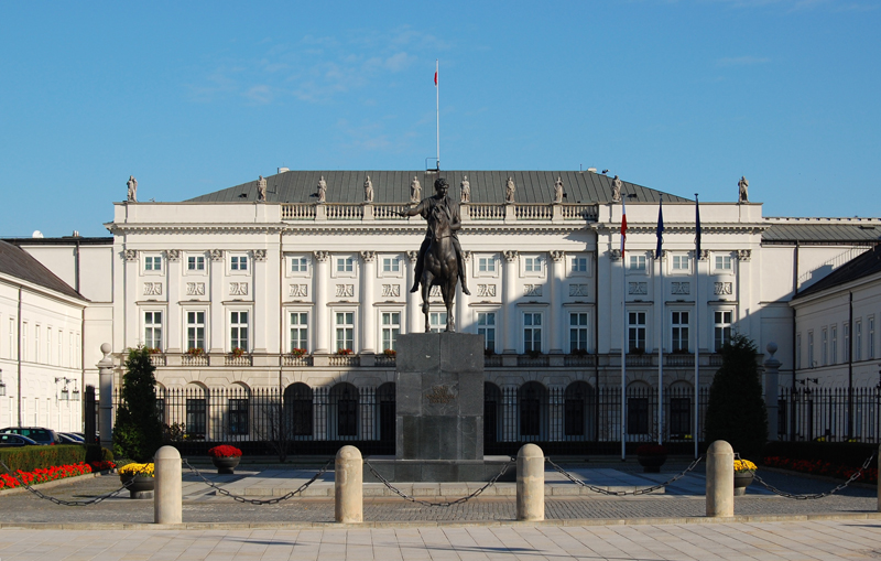 Pałac Prezydencki w Warszawie fot.Marcin Białek/Wikipedia