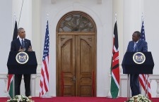 US President Barack Obama in Kenya