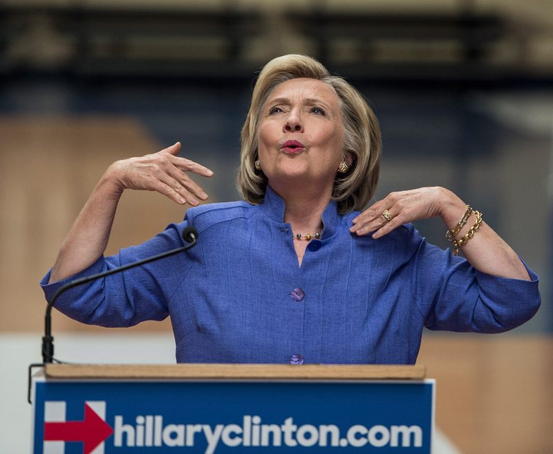Hillary Clinton fot.CJ Gunther/EPA