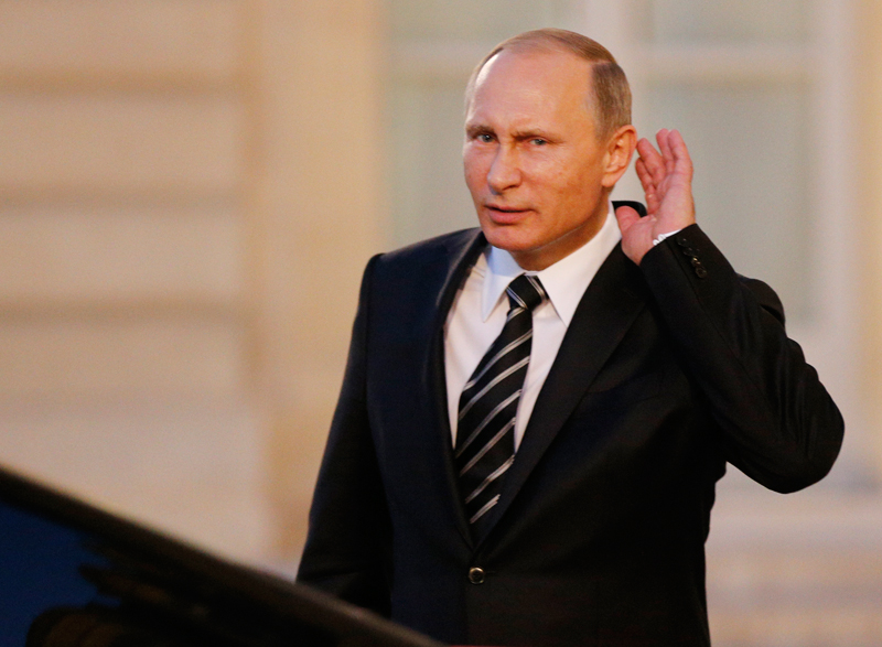 Władimir Putin fot.Sergei Chirikov/EPA