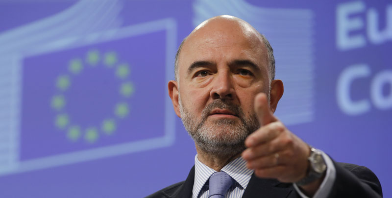 Pierre Moscovici fot. Oliviere Hoslet/EPA
