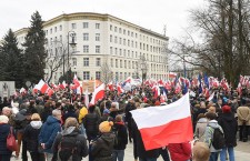 Demonstration of the Committee for the Defence of Democracy (KOD)