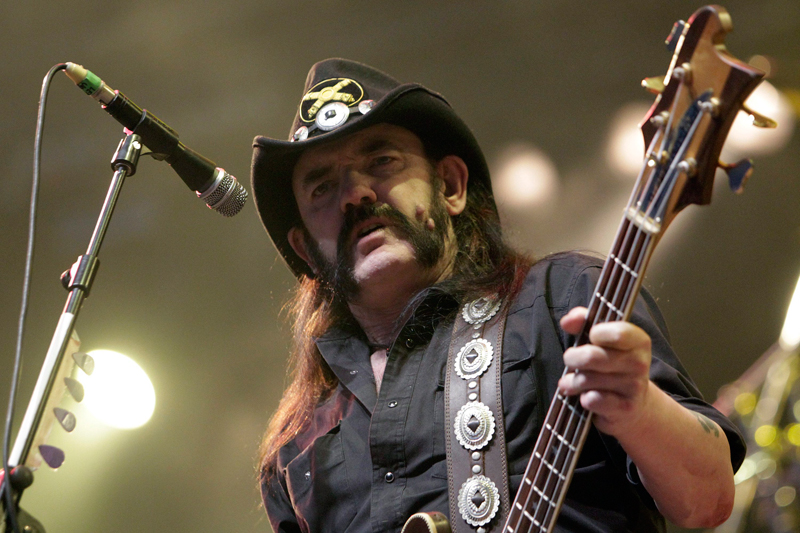 Ian "Lemmy" Kilmister fot.Salvatore Di Nolfi/EPA