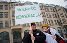 Polish Committee for the Defence of Democracy demo in Berlin