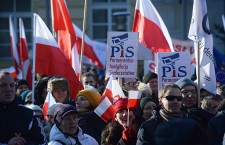 Polish Committee for the Defence of Democracy demo in Warsaw