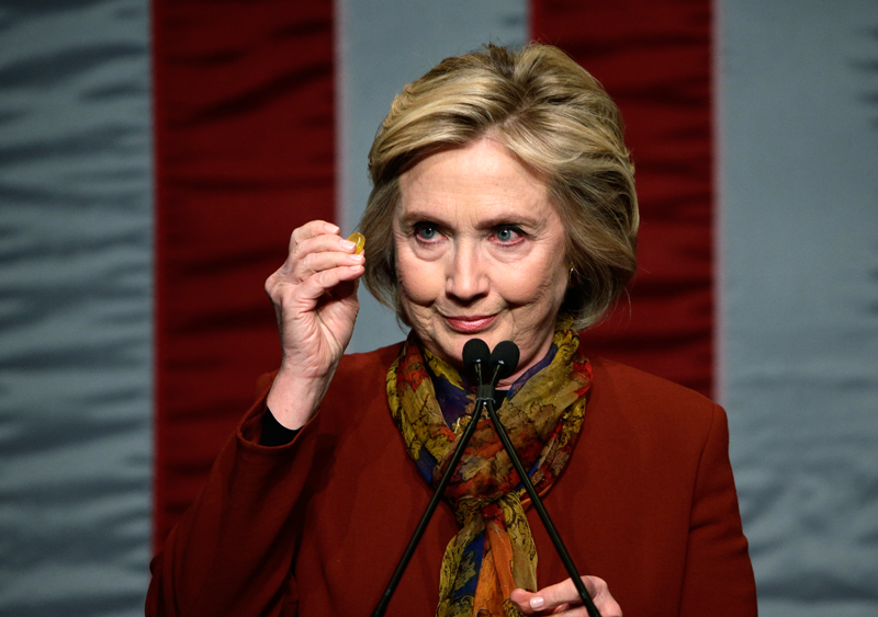 Hillary Clinton fot.Jason Szenes/EPA
