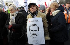 Polish Committee for the Defence of Democracy demo in Warsaw
