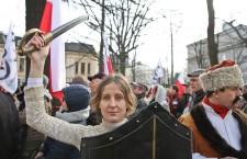 Polish Committee for the Defence of Democracy demo